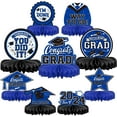 thumbnail image 2 of 2026 Graduation Hat Honeycomb Decoration Desktop Decoration Paper Fan Honeycomb Ball Graduation Party Decorative Object 2026 Graduation Hat Honeycomb Decoration Desktop Decoration, 2 of 7