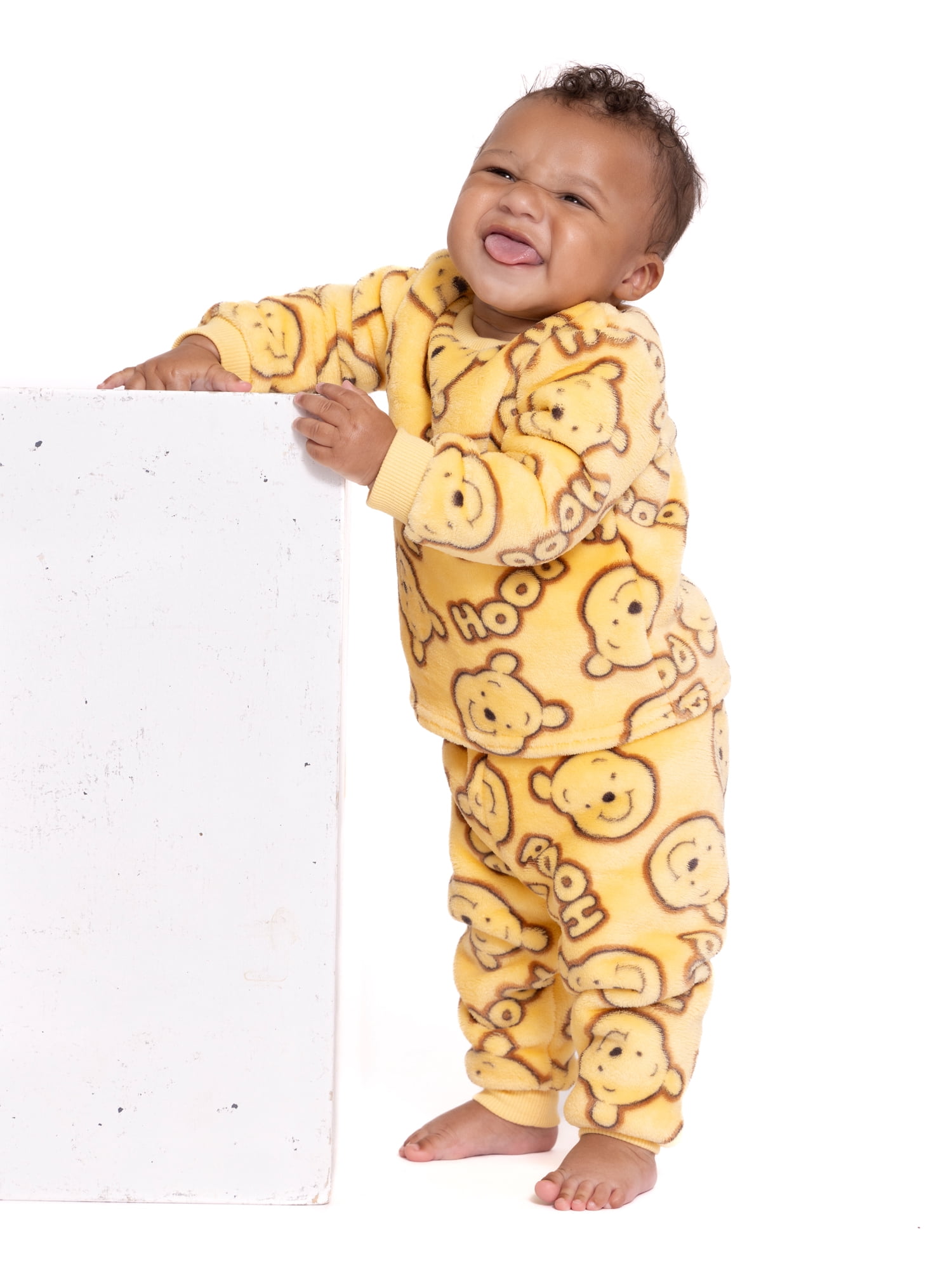 Baby Character Printed Plush Set, 2 Piece, Sizes 0-24 Months