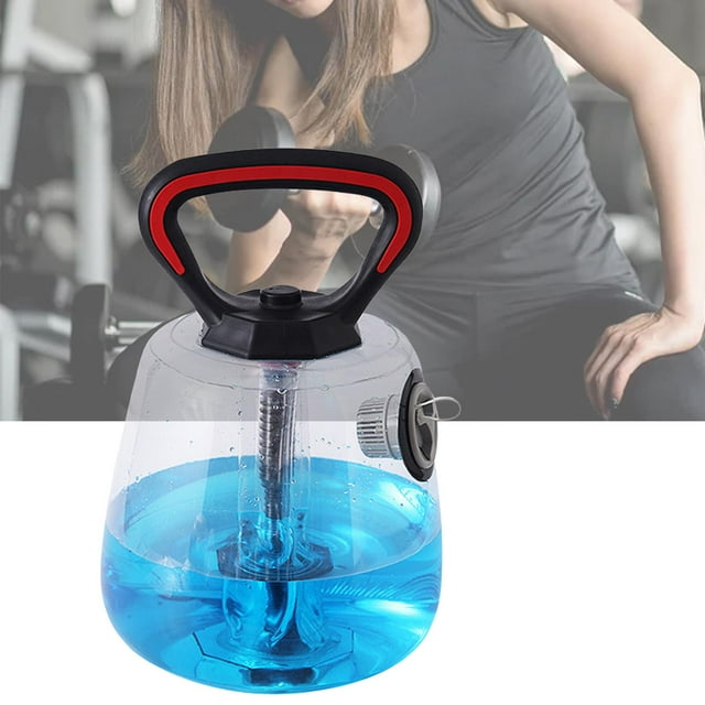 Kettlebell lleno de agua perfecl botella de agua de levantamiento de pesas ajustable 25 cm x 25 cm