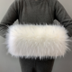 thumbnail image 3 of Guantes de pelo de mapache gruesos para invierno, calentadores de manos de piel sintética de felpa, fundas de almohada cálidas para calentar las manos, fundas para jaulas de manos, fundas cálidas, 3 of 6
