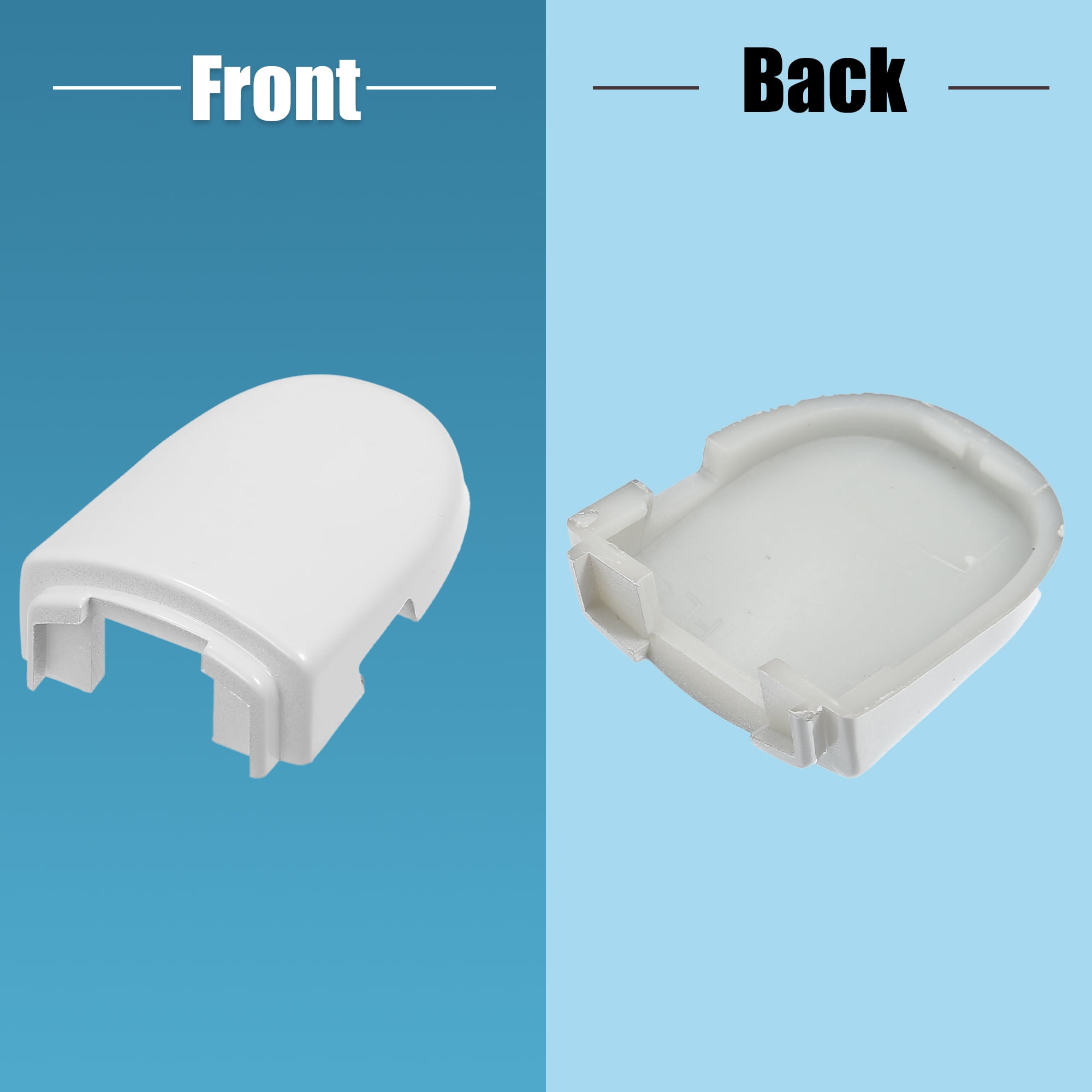 Unique Bargains Exterior Door Handle Lock Cap White for Volkswagen Beetle