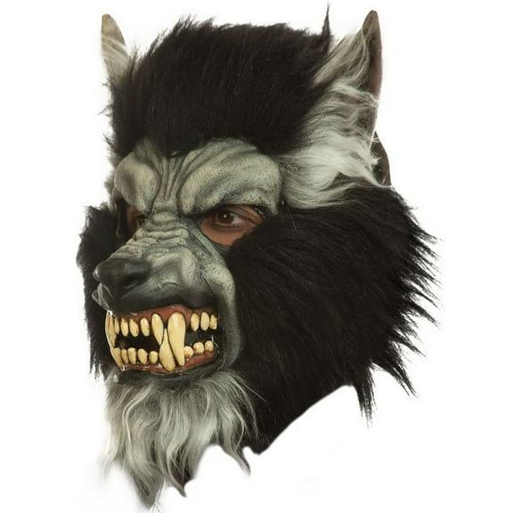 Ghoulish TB26828 Gray Howling Latex Mask