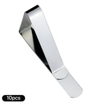 LAMIRO 1pcs Stainless Steel Triangle Tablecloth Clips Adjustable 45cm Table Cloth Clamps