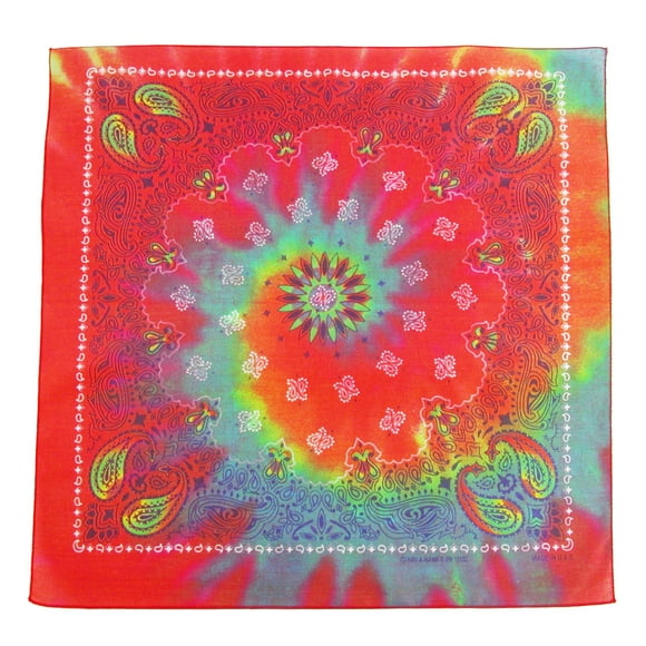 CTM Bandana Imprimé Tie Dye Paisley