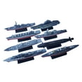 thumbnail image 4 of Milaget 8 Pieces Aircraft Toy Submarine, 4D Assembled Ship Model, Collection Jigsaw Toys, 4 of 9
