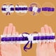 thumbnail image 4 of Ligas blancas para novia (2 piezas), liga de boda para novia, liga de encaje elástica, conjunto de liga de boda para novia, correa de media de encaje, 4 of 4
