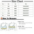 thumbnail image 3 of Ashirexll Bras for Women Plus Size Hot Drilling Wireless Gathering Adjustable Shoulder Strap Comfortable Breathable Supportive Bras for Women Beige M, 3 of 7
