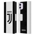 thumbnail image 1 of Head Case Designs Officially Licensed Juventus Football Club 2017/18 Race Kit Home Leather Book Wallet Case Cover Compatible with Apple iPhone 11, 1 of 6