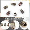 thumbnail image 6 of 6Pcs Brass Paracord Beads 5mm Hole Knife Lanyard Cord Beads for Jewelry Making, 6 of 9