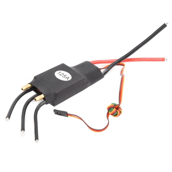 Controlador de velocidad eléctrico ESC de refrigeración por agua sin escobillas 125A ESC para modelo de barco RC YUNYI BRAND Deportes