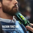 thumbnail image 4 of Nogroa Vacuum Beard Trimmer for Men, Cordless Electric Shaver with 20 Trim Setting, Built-in Vacuum Cleaner for Mustache, Sideburns, Facial Hair, Rechargeable, IPX6 Waterproof, with 2 Comb, 4 of 13