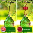thumbnail image 6 of 6-Pack Ant Moat for Hummingbird Feeders, Red Ant Guard, Hummingbird Feeder Parts, Rustproof S Hooks with Cleaning Brushes and Hanging Chain for Hanging Bird Feeder, 6 of 9
