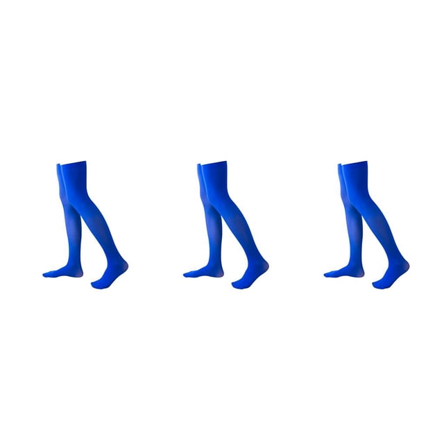 Jumpingount Paquete de 4 calcetines hasta el muslo de 32 cm Medias sobre la rodilla Medias hasta el muslo Type5 NO5