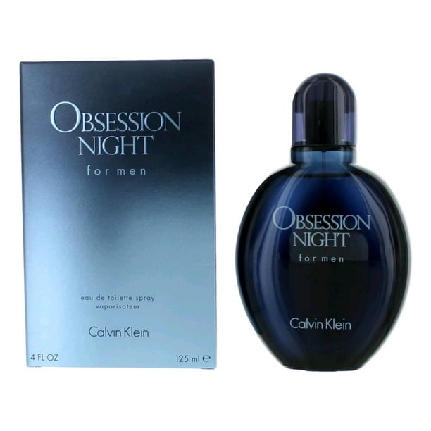 Calvin Klein Obsession Night by Calvin Klein, 4 oz Eau De Toilette Spray for Men