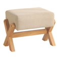 thumbnail image 1 of Taburete cómodo, silla de camping multiusos para senderismo, barbacoa, camping y pesca. Marrón claro, 1 of 9