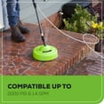 thumbnail image 6 of Greenworks Surface Cleaner Universal Pressure Washer Attachment 30012, 6 of 7