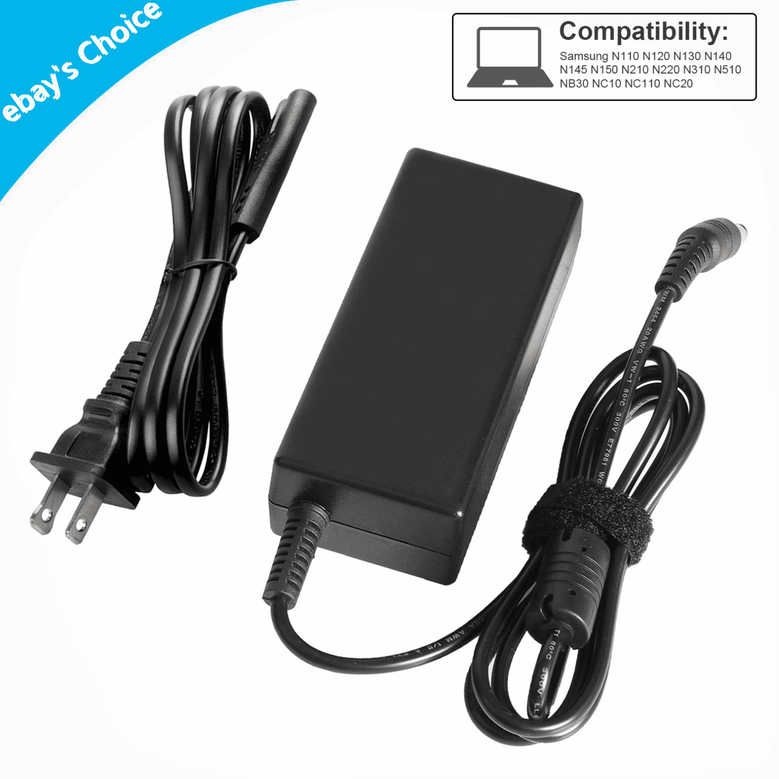 For Samsung Laptop Charger AC Adapter Power Supply AD4019C A13040N2A