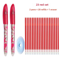 thumbnail image 1 of 23Pcs Colorful Erasable Gel Pen Set 0.5mm For Student Learning Office Supplies, 1 of 6