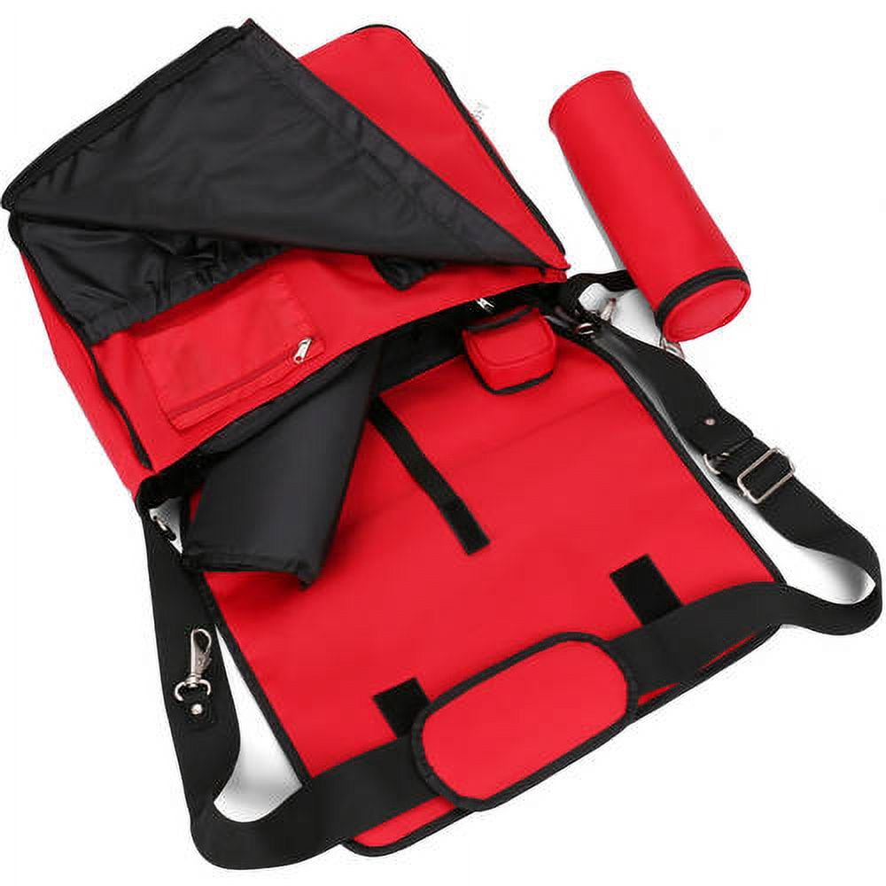 VANGODDY Casy Men or Women's Unisex Baby Diaper Shoulder Bag with Bottle Carrier and Changing Pad