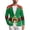 Christmas Elf, variant on Golf Ball Suit Blazer for Men's Jackets Casual Regular Fit Athletic Blazes Sports Coats Lightweight One Button Long Sleeves Tops Outwear