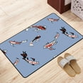 thumbnail image 3 of XMXY Koi Carp Fish Area Rugs Doormat Outdoor Entrance, Facecloth Non-slip Floor Mat Rug for Living Room Kitchen Sink Area Indoor,72"x48", 3 of 9