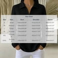 thumbnail image 3 of NominalSnug Sweatshirts for Women Long Sleeve Shirts V Neck Collared Loose Fit Pullover Tops, 3 of 8