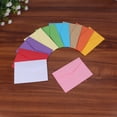 thumbnail image 2 of KAKOWELY 60 Pcs Solid Colored Paper Envelope Blank Holder Paper Envelopes for Multipurpose Postcard Storage DIY Supplies (Mixed 10 Color),4.53"X3.15"X0.04", 2 of 4