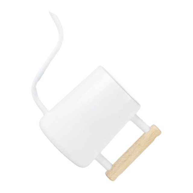 Inteprter Regadera con mango de : agarre cómodo Capacidad espaciosa y gran capacidad cumple con el riego Jardín y Patio blanco