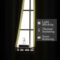 thumbnail image 3 of Cortinas Estelar Textiler Ombre Blackout Thermal 132 x 114 cm, 3 of 9