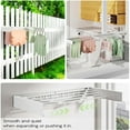thumbnail image 6 of Wall Mounted Clothes Drying Rack,Foldable Wall Mount Laundry Drying Rack,Invisible Retractable Laundry Clothes Drying Rack, 6 of 9