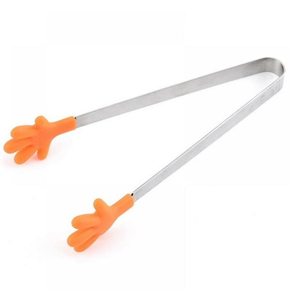 3Pcs Silicone Mini Tongs, Kids Tongs Cooking Tongs, Kitchen Gadgets,for Serving Food, Ice Cube, fruits, Sugar, Barbecue