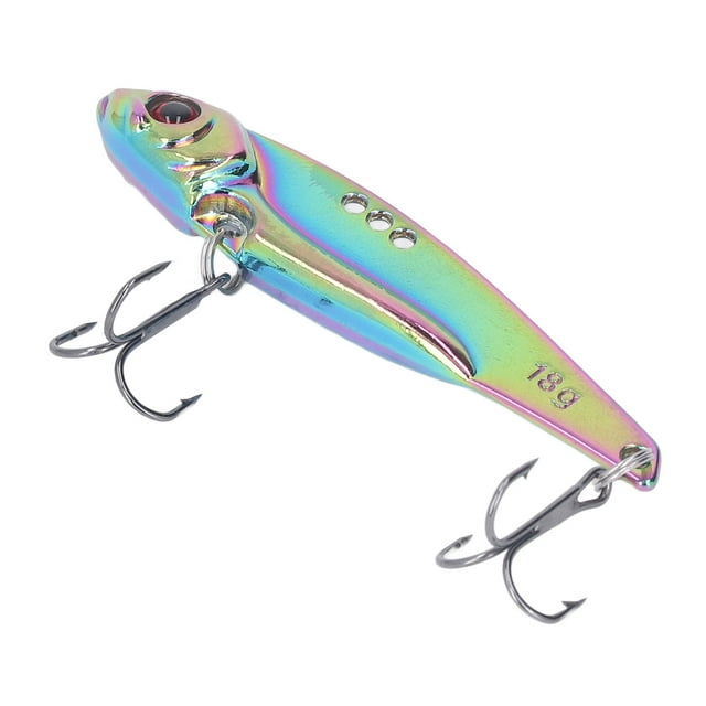 10PCS Fish Shape Artificial Bait High Simulation Aluminum Alloy Fishing Lure Bait With Barb