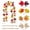 B-6.66FT, variant on 6.66ft Artificial Fall Maple Leaf Garland,Mixed Realistic Autumn Foliage Vine Reusable Fall Leaves Garland for Home Decor, Thanksgiving, Fireplace, Mantel, Staircase, Table, Wedding, Party Decoration