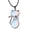 style2, variant on Natural Crystal Cat Necklace Pendant Crystal Gemstone Stone Corded A Charming Jewelry Piece for Cat Lovers