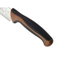 thumbnail image 4 of Mercer Culinary Millennia 7-Inch Granton Edge Santoku Knife, Brown, 4 of 4