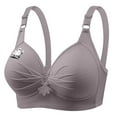 thumbnail image 2 of Ayfxijin Bras for Women No Underwire,Woman Bra Printing Gathered Together Large Size Daily Bra Underwear No Rims, 2 of 8