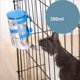 thumbnail image 3 of Botellas de agua sin goteo que cuelgan botellas de agua para mascotas Botella de alimentación de agua para cachorros para jaula de perrera para perros Botellas de agua de llenado superior de conejo a prueba de fugas Botellas dispensadoras automáticas para mascotas Azul ER, 3 of 5