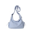thumbnail image 1 of Bolso Mensajero Sencillo Informal para Las Axilas Correa Plisada Mujer Viajes Al Aire Libre, 1 of 9