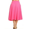 thumbnail image 4 of White Mark Jupe Midi Évasée Tasmin pour Femmes, 4 of 5