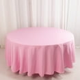 thumbnail image 2 of Efavormart 108" Seamless Premium Polyester Table Linens Round Commercial Grade Tablecloth For Wedding Banquet Restaurant - Pink, 2 of 10