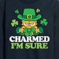 thumbnail image 3 of Garfield - Charmed I'm Sure - Men's Long Sleeve T-Shirt, 3 of 5