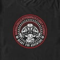 thumbnail image 2 of Men's Star Wars: The Mandalorian Hyperspace Flight Academy Badge Graphic Tee Black Medium, 2 of 5