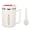 Red, variant on Insulated Stainless Steel Coffee Mug with Handle and Spill Proof Lid, Double Wall Anti Scalding Thermal Cup for Hot Cold Drinks, 16.9 oz / 500 ml