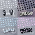 thumbnail image 2 of Wisolt Nail Art Stickers Set (8pcs), Star-Shaped, Y2K Style, for Women's Nails, 2 of 6