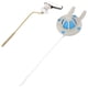 thumbnail image 2 of 1 Set Toilet Flapper Replacement Kit Toilet Handle Tank Flush Lever Toilet Replacement Part, 2 of 3