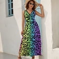 thumbnail image 2 of Animal Print Patterns Sleeveless Dress Female Clothing Dress Women Summer 2025 Dress, 2 of 7