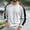White, variant on Zylanna Mens Color Block Sweatshirt, Crewneck Long Sleeve Relaxed Fit Casual Color Block Pullover Daily Street Tops for Men Black