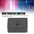 thumbnail image 3 of USB 2.0 Switcher, One Button Switch USB Printer Switch 1 in 2 Out Thickened PCB Board Plug and Play  Bidirectional  for Printer, 3 of 7