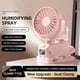 thumbnail image 4 of Fiudx Mini Ventilador Portátil con Rotación de 360 Grados, Silencioso para Uso En Casa o En La Oficina, Recargable con Potente Viento, Ideal para Actividades Al Aire Libre En Verano, Ligero y Fácil d, 4 of 5
