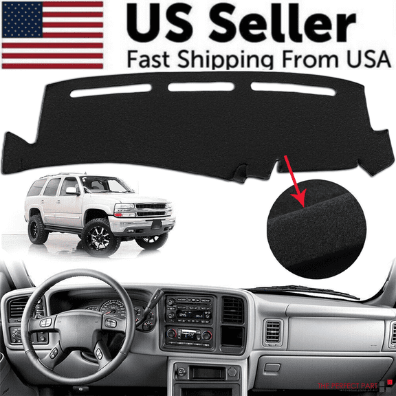 Car Dash Cover Mat Dashboard Pad for Chevy Silverado 1500 2500 Tahoe 2001-2006